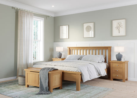 Triple Wardrobe With 3 Drawers