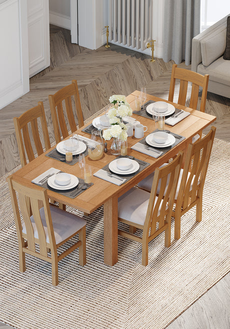 Large Extending Dining Table