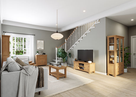 Large Coffee Table With Shelf