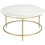 MARBLE COFFEE TABLE (ELI004W)
