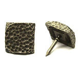 25mm Square Dimple Brass Oxford Decorative Upholstery Nail