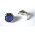 13mm 2 Prong Blue Crystal Upholstery Nail  Pack 10 pcs