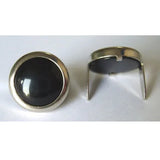 13mm 2 Prong Black Stone Upholstery Nail  Pack 10 pcs
