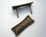 Braided Floral Copper Oxford Decorative Upholstery Nail