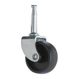 Standard Nylon Grip Neck Castor with Receiver  40mm