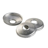 Alloy Button Tape Backs No.30  Pack 100