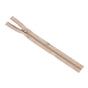 No.3 Beige Closed End Zips 30cm (12 inch)  1 piece