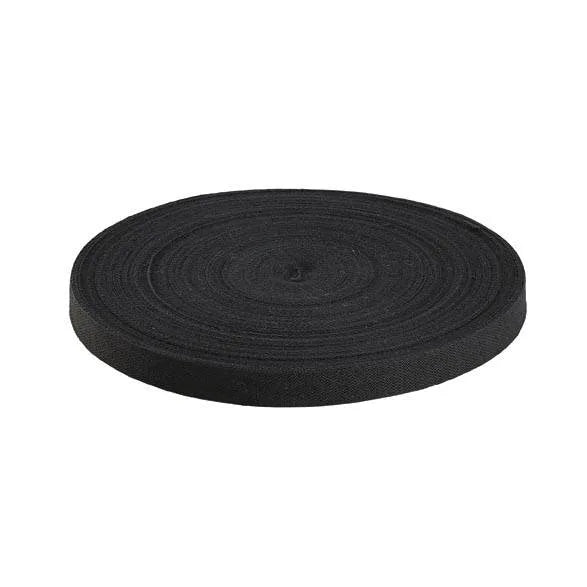 20mm Black Cotton India Tape  50m Reel