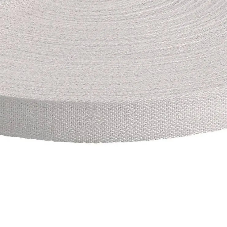13mm White Cotton India Tape  50m Reel