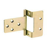 50mm Cranked Hinge  Brass Plated