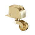 Brass Detailed Toe Castor  1 1/4 inch (32mm)