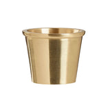 Brass Round Cup Cap  1 1/4 inch (32mm)
