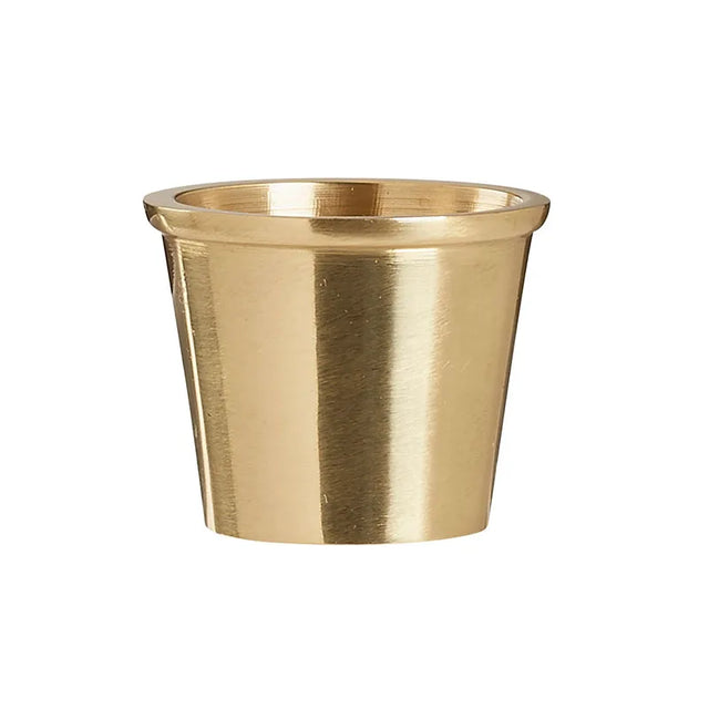 Brass Round Cup Cap  1 1/4 inch (32mm)