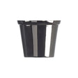 Black Nickel Finish Brass Round Cup Cap  1 1/4 inch (32mm)