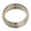 Stainless Steel Finish Brass Round Ferrule  1 1/4 inch (32mm)