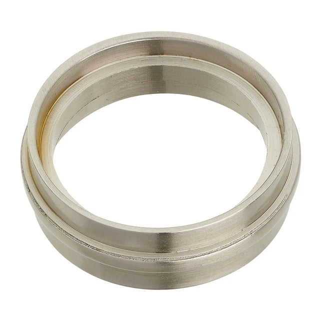 Stainless Steel Finish Brass Round Ferrule  1 1/4 inch (32mm)