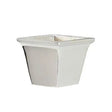 Chrome Finish Brass Square Cup Cap  1 1/4 inch (32mm)