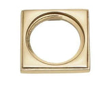 Brass Square Ferrule  1 1/4 inch (32mm)