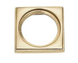 Brass Square Ferrule  1 1/2 inch (38mm)