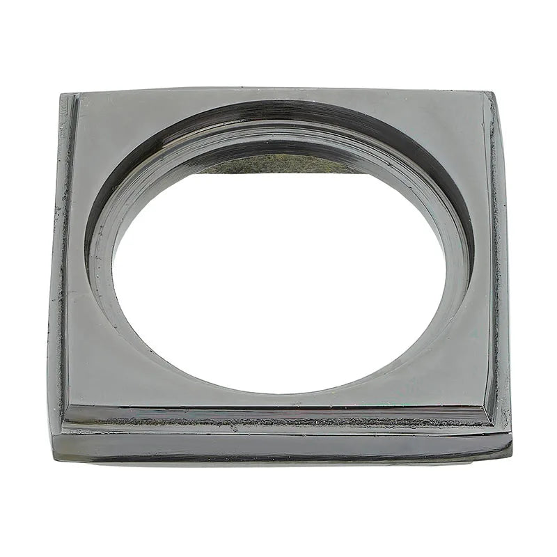 Black Nickel Finish Brass Square Ferrule  1 1/4 inch (32mm)