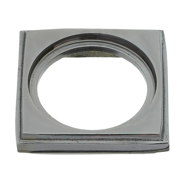 Black Nickel Finish Brass Square Ferrule  1 1/4 inch (32mm)