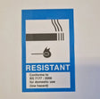 Low Hazard Crib5 Sew in Domestic Label (Blue)