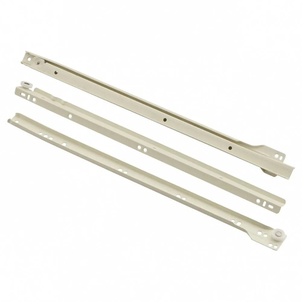 Metal Roller Drawer Sliders/Runners Set  450mm x 1.2mm