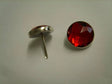 16mm Red Crystal Upholstery Nail  Pack 10 pcs