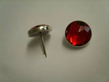 16mm Red Crystal Upholstery Nail  Pack 10 pcs
