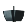 Hand Painted Wooden Sofa Foot 70mm x 115mm  Black Carbon