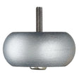 Hand Painted Wooden Sofa Foot (Bun Foot) 43mm x 85mm  Silver Shimmer