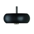 Hand Painted Wooden Sofa Foot (Bun Foot) 40mm x 110mm  Black Carbon