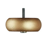 Hand Painted Wooden Sofa Foot (Bun Foot) 40mm x 110mm  Gold Glimmer