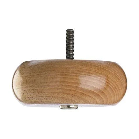 Wooden Sofa Foot (Bun Foot) 40mm x 110mm  Natural Finish