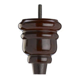 Mahogany Finish Wooden Sofa Leg  D-E0114M