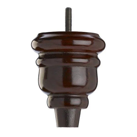 Mahogany Finish Wooden Sofa Leg  D-E0114M