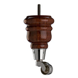 Mahogany Finish Wooden Sofa Leg  D-E0114M