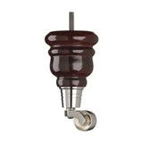 Mahogany Finish Wooden Sofa Leg  D-E0114M