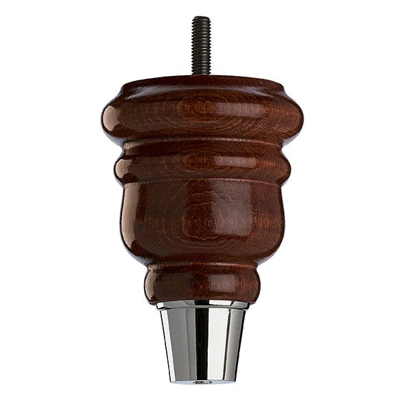 Mahogany Finish Wooden Sofa Leg  D-E0114M