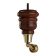 Mahogany Finish Wooden Sofa Leg  D-E0114M