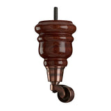 Mahogany Finish Wooden Sofa Leg  D-E0114M