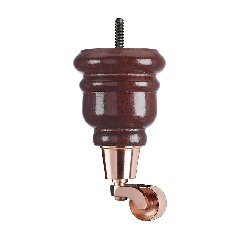 Mahogany Finish Wooden Sofa Leg  D-E0114M