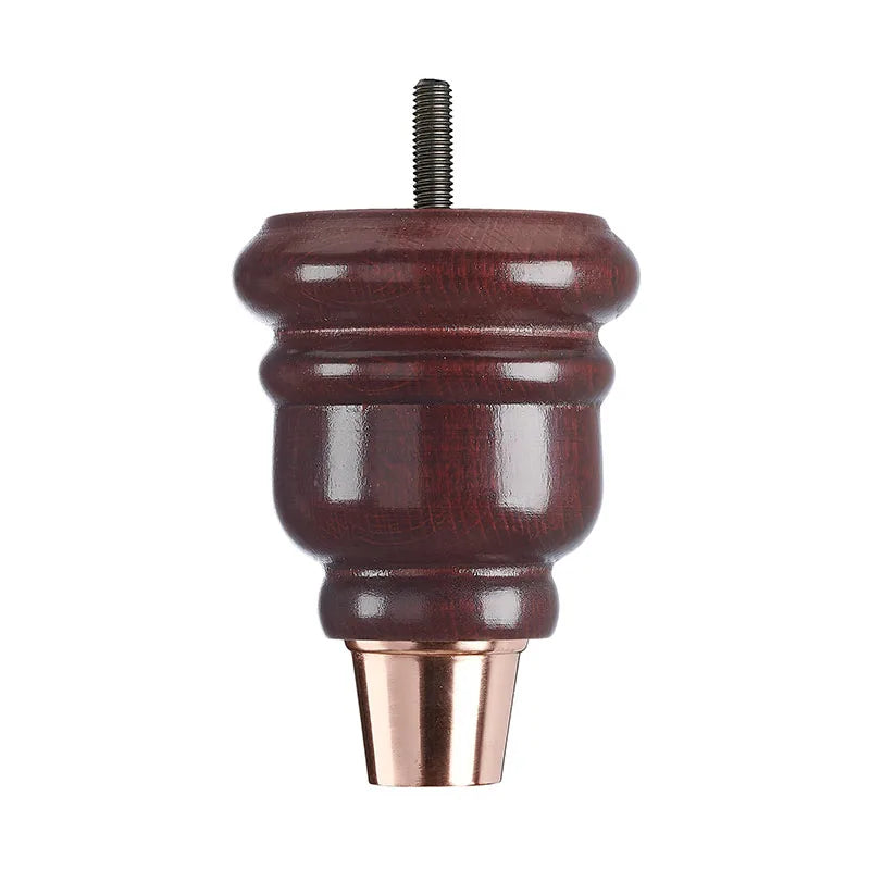 Mahogany Finish Wooden Sofa Leg  D-E0114M