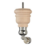 Raw Finish Turned Wooden Sofa Leg  D-E0114R