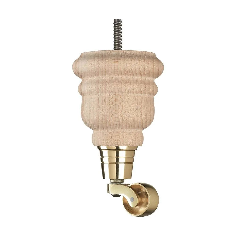 Raw Finish Turned Wooden Sofa Leg  D-E0114R