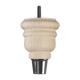 Raw Finish Turned Wooden Sofa Leg  D-E0114R