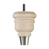 Raw Finish Turned Wooden Sofa Leg  D-E0114R