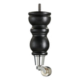 Black Carbon Hand Painted Sofa Leg  D-E0204B