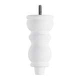 Brilliant White Hand Painted Sofa Leg  D-E0204BW