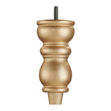 Gold Glimmer Hand Painted Sofa Leg  D-E0204G